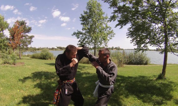 Séance d’entraînement Penchak-Silat à Toulouse (Juin 2014)