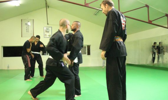 Séance d’entraînement Penchak-Silat à Montpellier (Novembre 2014)